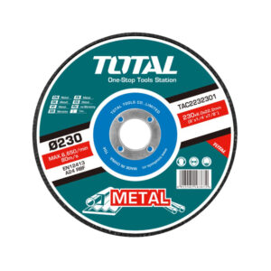 Abrasive metal grinding disc
